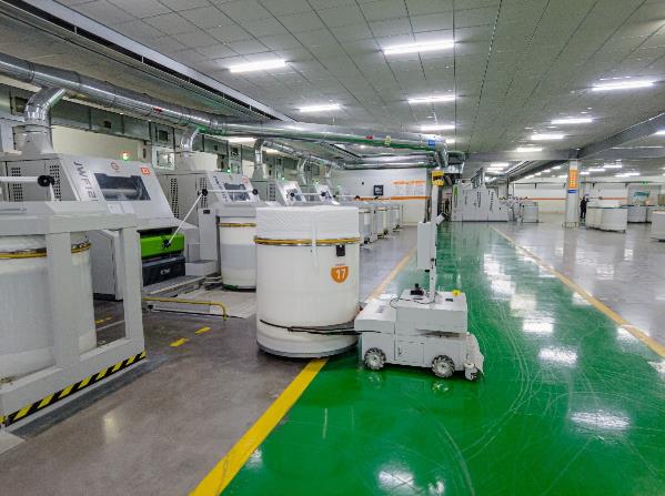 國內首例紡織行業5G+AGV智能生產應用項目誕生 新材料技術研發引領產業升級